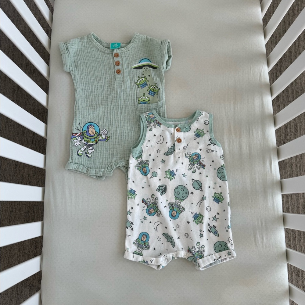 Disney Baby Buzz Lightyear Rompers